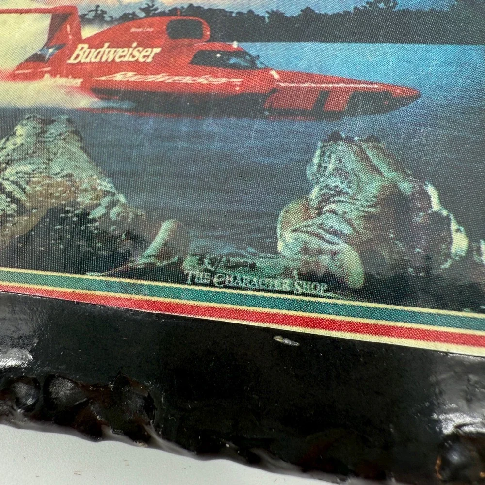 Budweiser Frogs Slate Plaque 